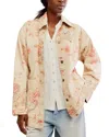 Free People X We The Free Avery Denim Jacket In Exploded Floral