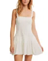 Free People Azasia Minidress In Ivory
