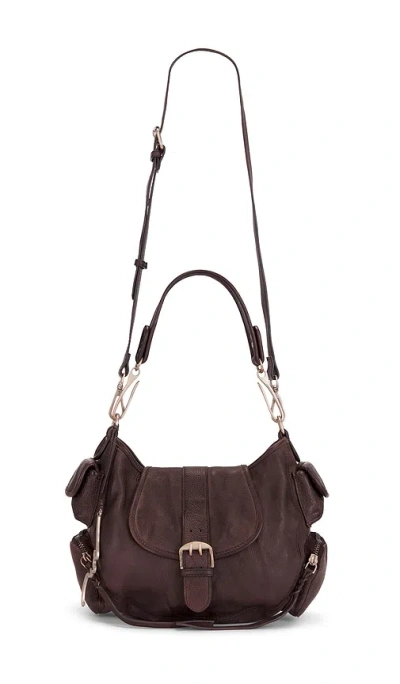 Free People Baby Asher Tote In 浓咖啡色