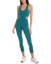 Free People Back It Up Jumpsuit In Blue