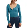 Free People Bail Out Crop Thermal Knit Top In Midnight Jade