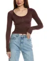 Free People Bail Out Layer Top In Brown