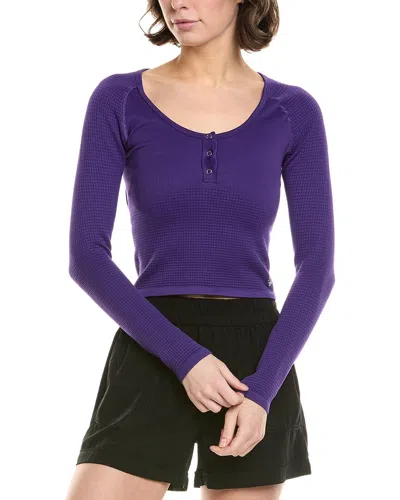 Free People Bail Out Layer Top In Purple