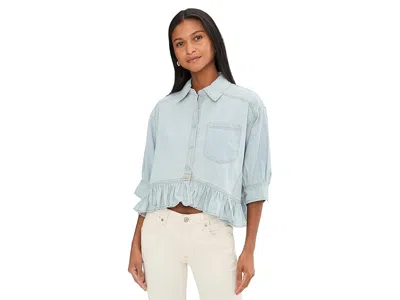Free People Bailey Denim Shirt