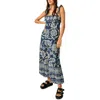 Free People Bali Albright Womens Cotton Printed Jumpsuit