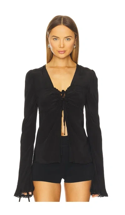Free People Oberteil Bali Ariel In Black