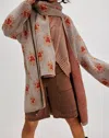 FREE PEOPLE BALI AYLA SCARF CARDIGAN IN AUTUMN COMBO
