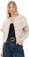 Free People Bali Cape May Sweater Natural Combo In Neutral