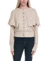 Free People Bali Cape May Sweater Natural Combo In Neutral