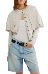 Free People Bali Cape May Wool Cardigan In Neutral