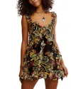 Free People Bali Flora Mini Dress In Multi