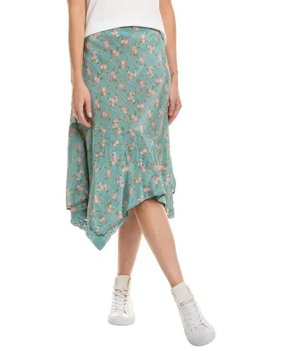 Free People Bali Sweet Escape Skirt In Blue