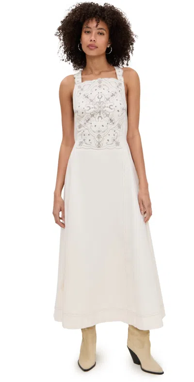 Free People Bali Vienna Maxi Dress Clean Ivory