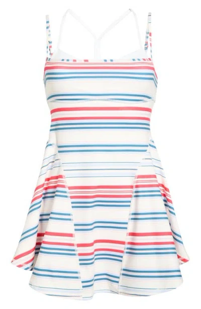 Free People X Fp Movement Baseline Printed Dress In Multi