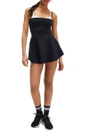 Free People Baseline Tennis Dress In Black