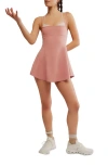 Free People Baseline Tennis Dress In Pink