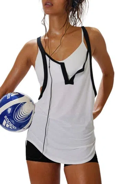 Free People Batter Up Tank In White