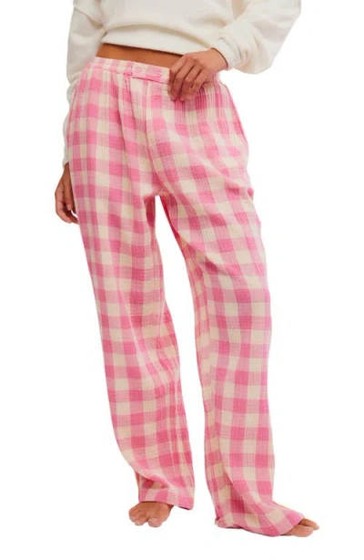 Free People Be Mine Pajama Pants In Brown