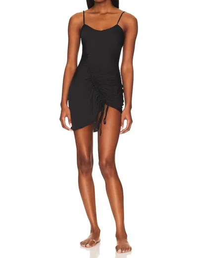 Free People Be My Mini Slip Dress In Black