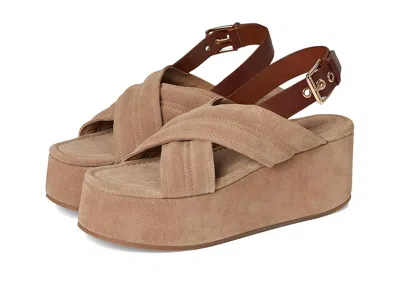 Free People Beach Party Platform In Brown