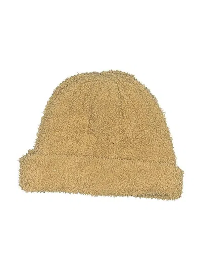 Pre-owned Free People Beanie Hat In Brown