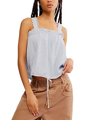 Free People Because Of You Tank In Chambray