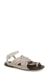 Free People 'belize' Flat Sandal In Neutral