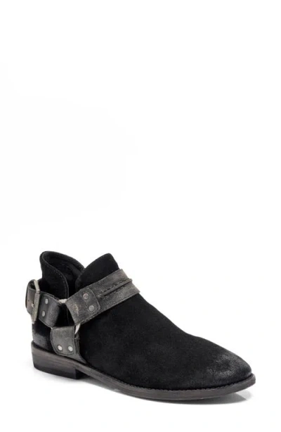 Free People Belle Harness Bootie In Black