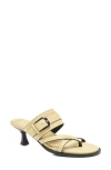 Free People Belted Toe Loop Sandal In Neutral