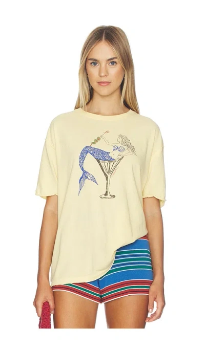 Free People Best Coast Tee In Neutral