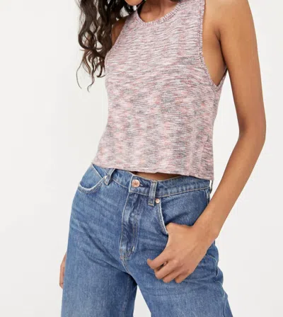 Free People Best Of Us Tank Top In Onyx Blossom Combo In Multi