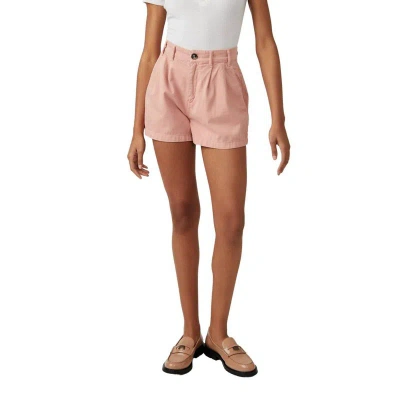 Free People Billie Chino Shorts In Pink
