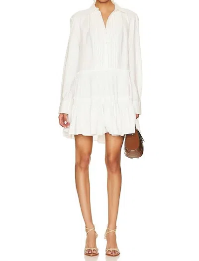 Free People Billie Mini Dress In Optic White