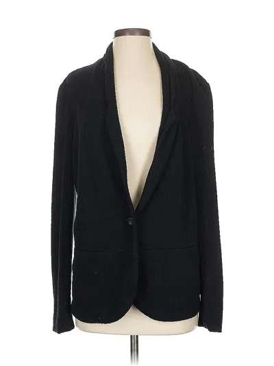 Pre-owned Free People Blazer Jacket In Black