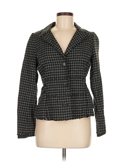 Pre-owned Free People Blazer Jacket In Black