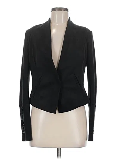 Pre-owned Free People Blazer Jacket In Black
