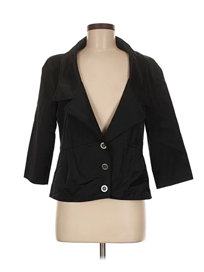 Pre-owned Free People Blazer Jacket In Black