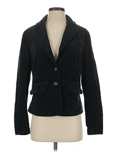 Pre-owned Free People Blazer Jacket In Black