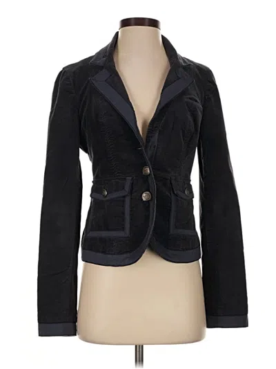Pre-owned Free People Blazer Jacket In Black