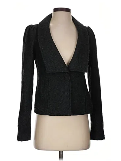 Pre-owned Free People Blazer Jacket In Black