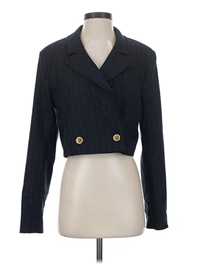 Pre-owned Free People Blazer Jacket In Blue