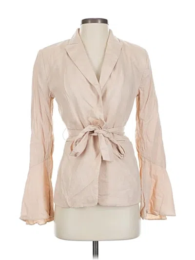 Pre-owned Free People Blazer Jacket In Brown