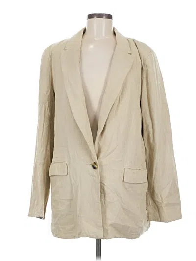 Pre-owned Free People Blazer Jacket In Brown