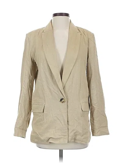 Pre-owned Free People Blazer Jacket In Brown