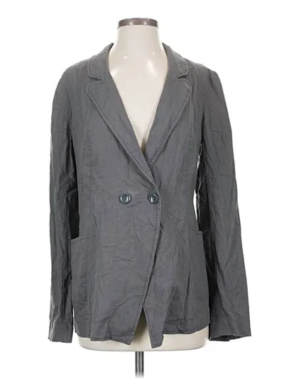Pre-owned Free People Blazer Jacket In Gray