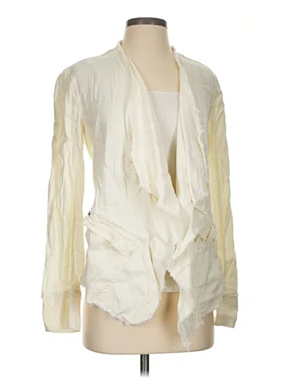 Pre-owned Free People Blazer Jacket In Ivory