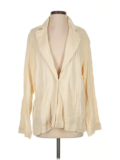 Pre-owned Free People Blazer Jacket In White