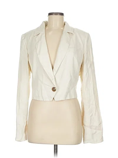 Pre-owned Free People Blazer Jacket In White