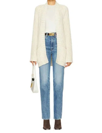 Free People Blossom Cardigan In Ivory Pastel In Multi
