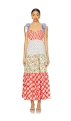 Free People Bluebell Maxi Dress In Red